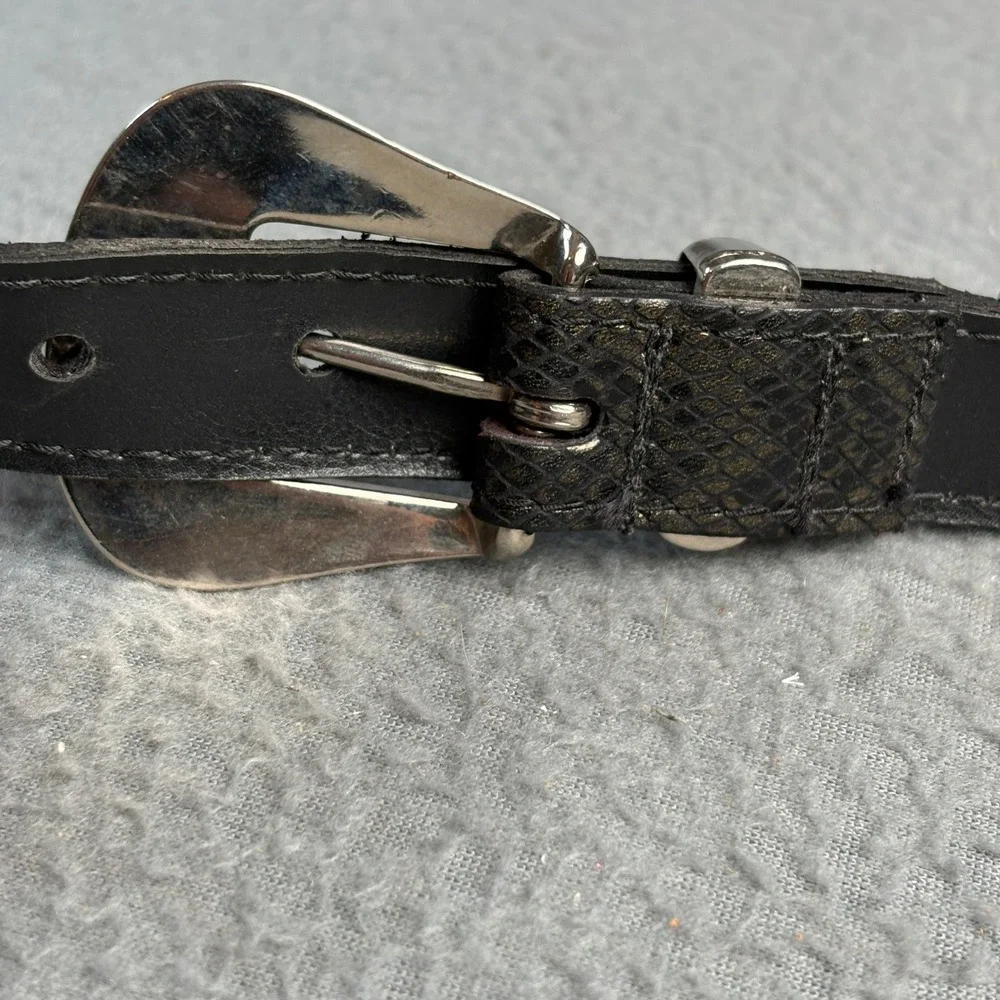 Priore leather belt